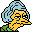 School Old Mrs Krabappel Icon